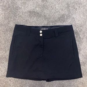 Black Nike skort